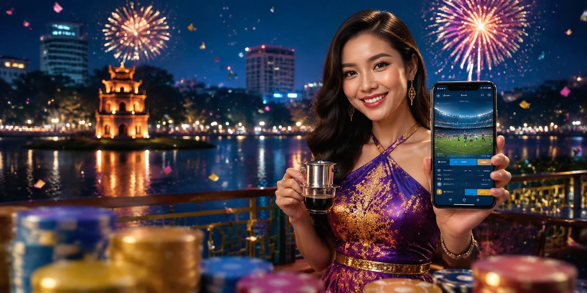 Người dùng tại Hà Nội xem thông tin bảo mật tài khoản trên điện thoại trong quán cà phê buổi sáng